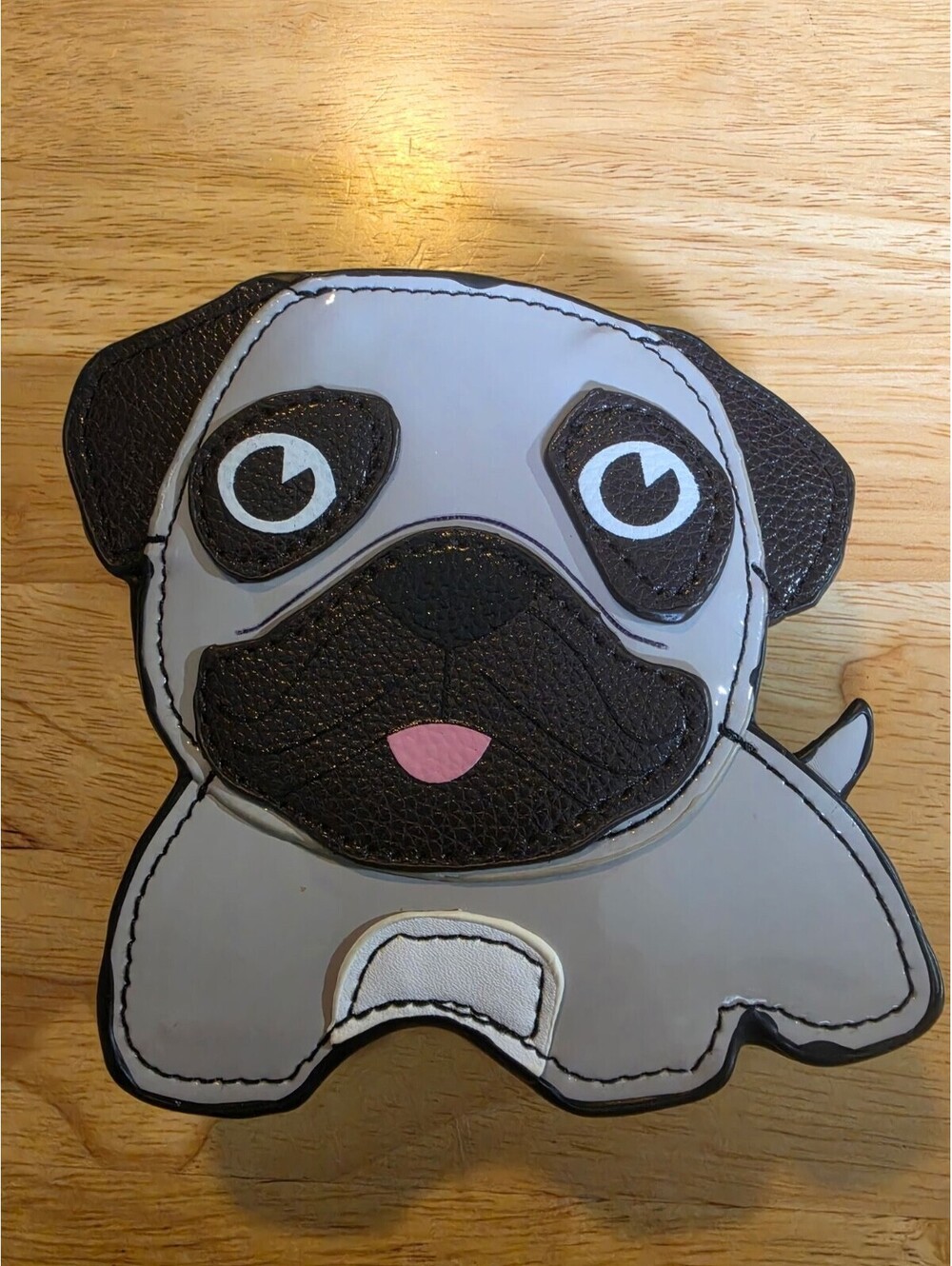 Sleepyville Critters Pug Wristlet